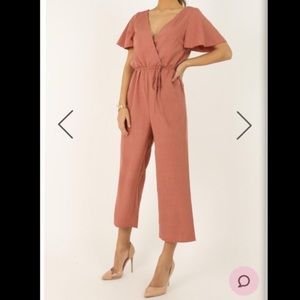 Pink Summer Jumpsuit